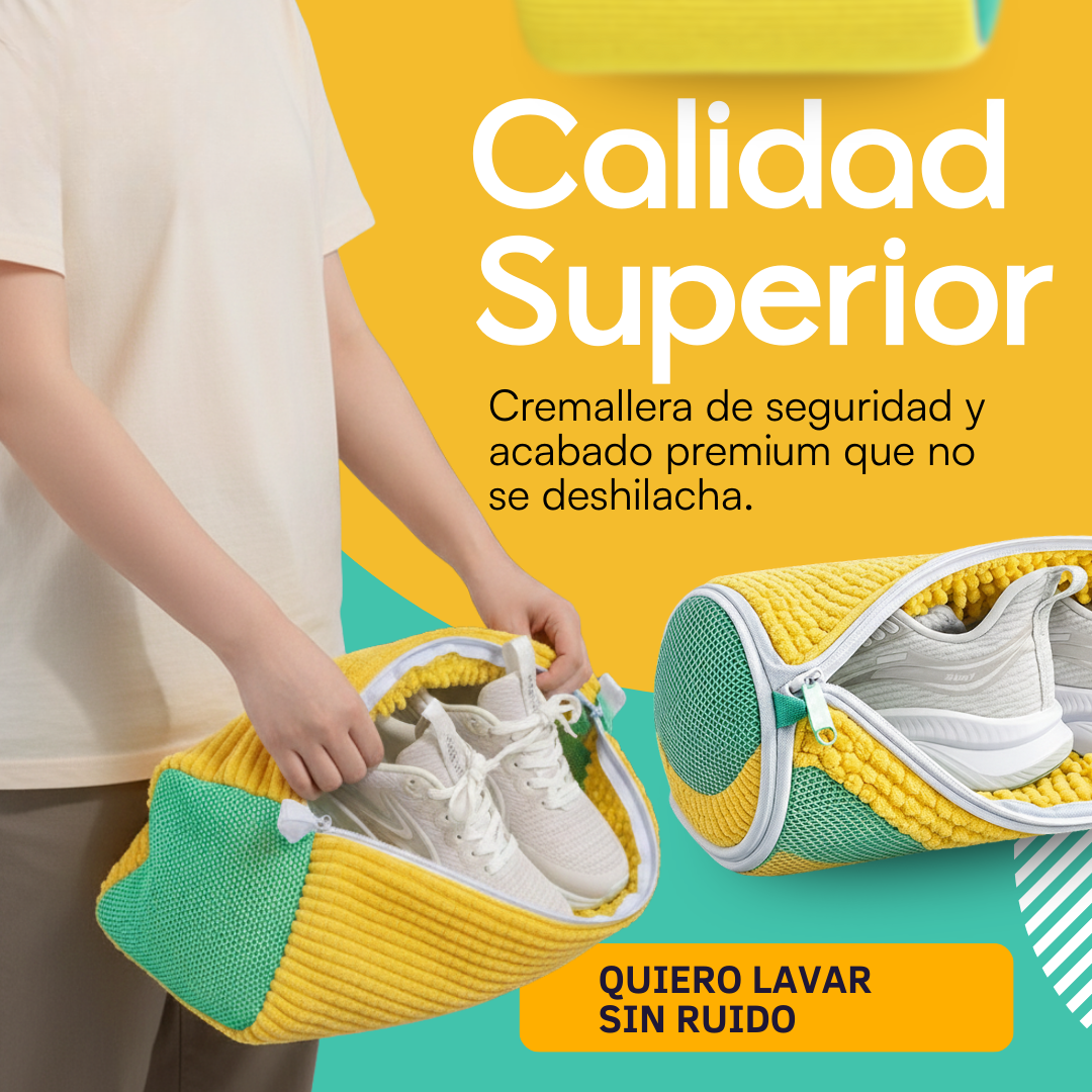 CleanBag - Bolsa De Lavado Para Zapatos