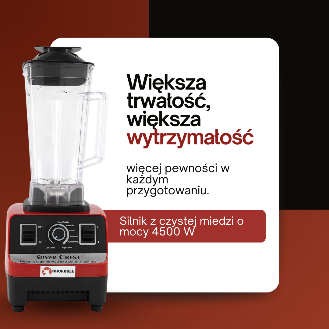 Blender Profesjonalny - Shorbull 4500W