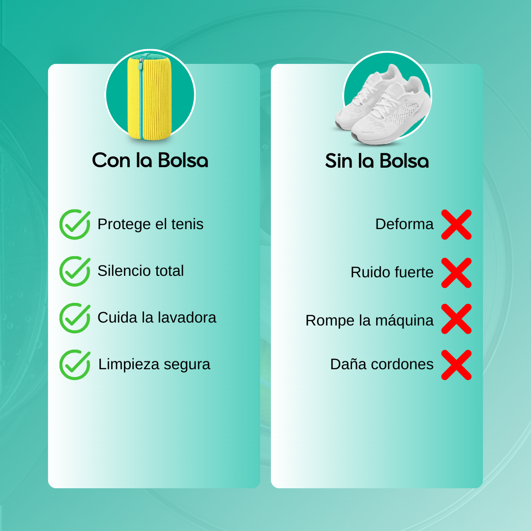 CleanBag - Bolsa De Lavado Para Zapatos