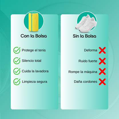 CleanBag - Bolsa De Lavado Para Zapatos