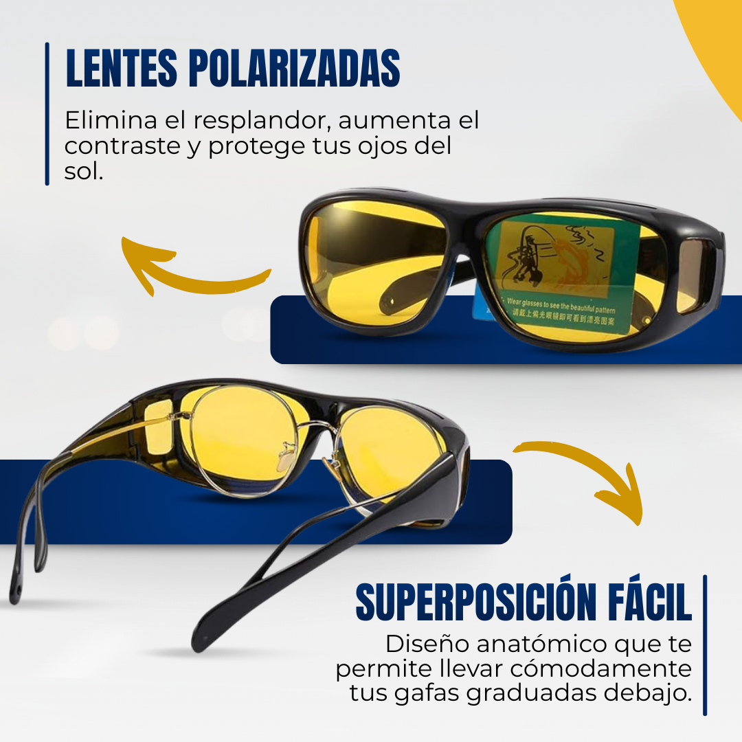 GC90 - Gafas de Conducion - Compre 1 y Llevate 2 GRATIS 🎁