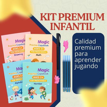 Magic Book Caligrafia Inteligente - Compre 1 llevate 4 GRATIS