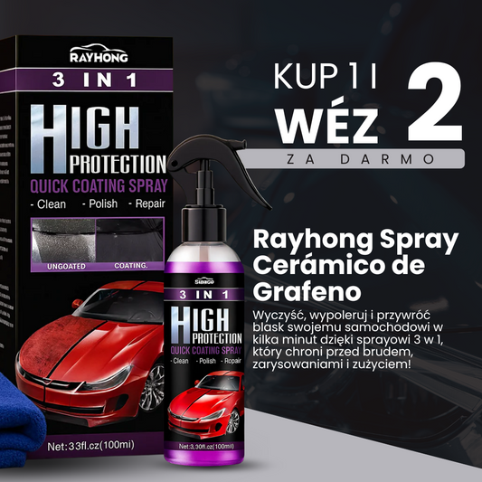 Rayhong Spray Ceramiczny z Grafenem + Kup 1 Zabierz 2 GRATIS 🎁